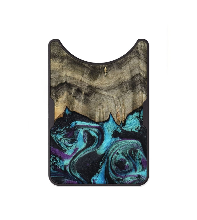 Alloy Wood Wallet - Deena (Purple, 801454)