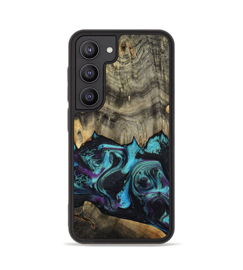 Galaxy S23 Wood Phone Case - Deena (Purple, 801454)