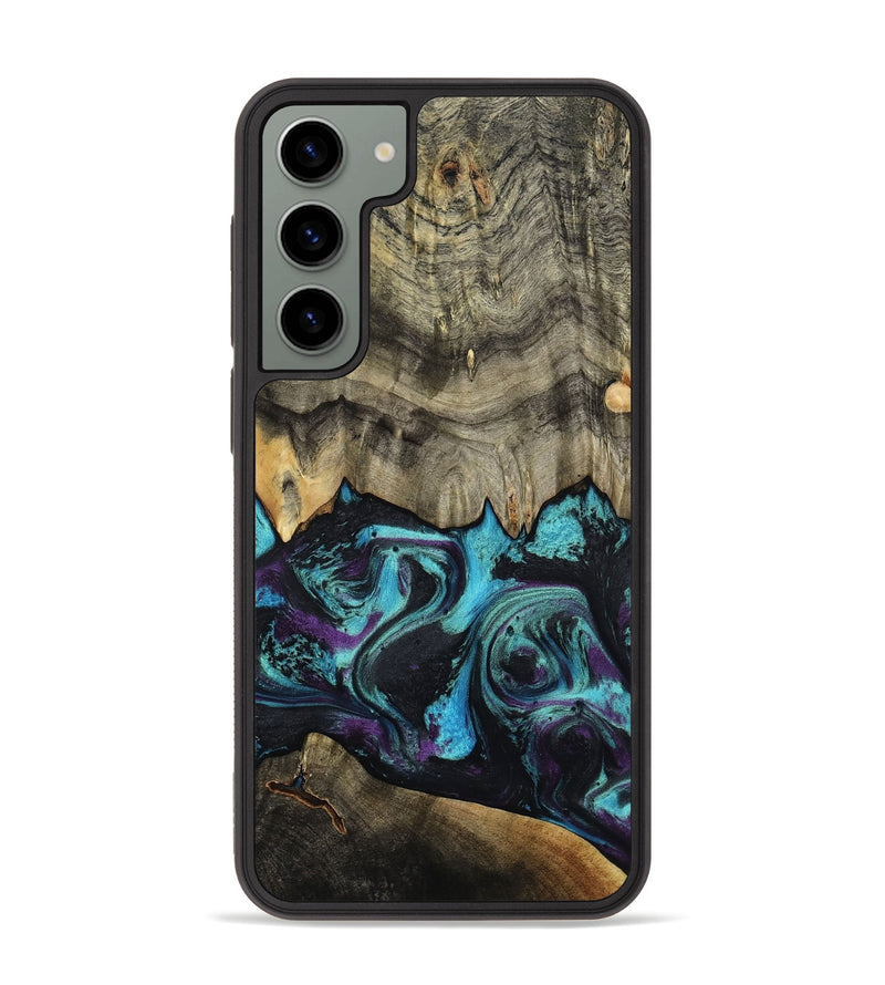 Galaxy S23 Plus Wood Phone Case - Deena (Purple, 801454)