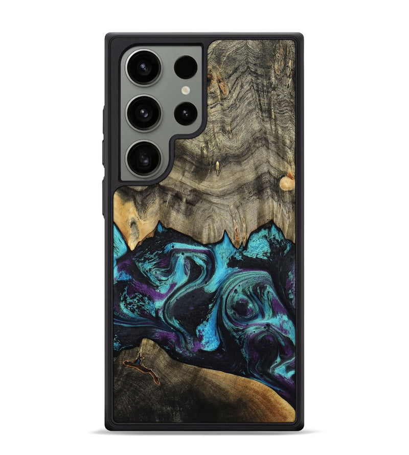 Galaxy S24 Ultra Wood Phone Case - Deena (Purple, 801454)