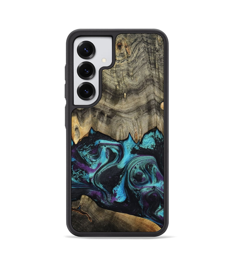 Galaxy S25 Wood Phone Case - Deena (Purple, 801454)