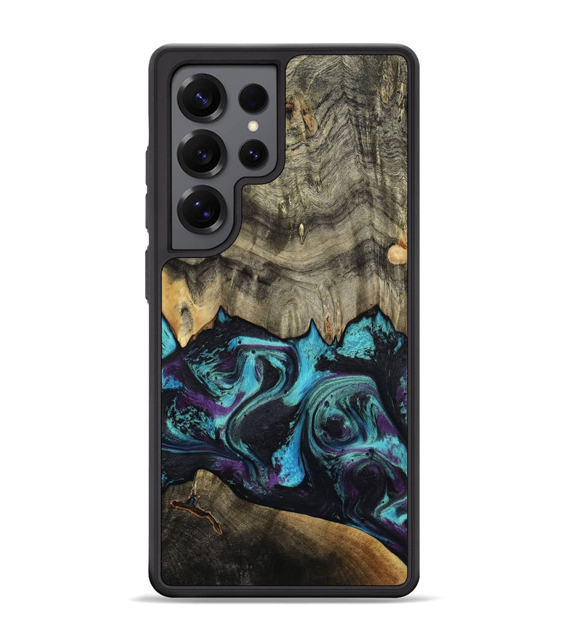 Galaxy S25 Ultra Wood Phone Case - Deena (Purple, 801454)