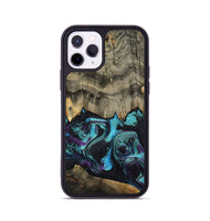 iPhone 11 Pro Wood Phone Case - Deena (Purple, 801454)