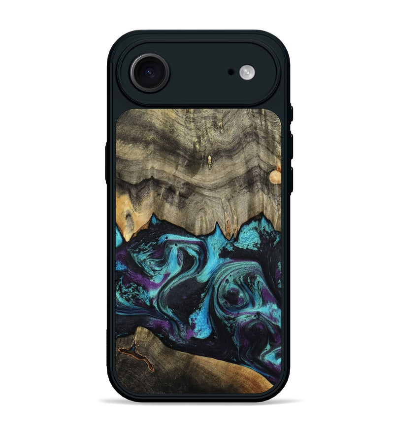 iPhone 17 Air Wood Phone Case - Deena (Purple, 801454)