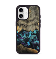 iPhone 17 Wood Phone Case - Deena (Purple, 801454)