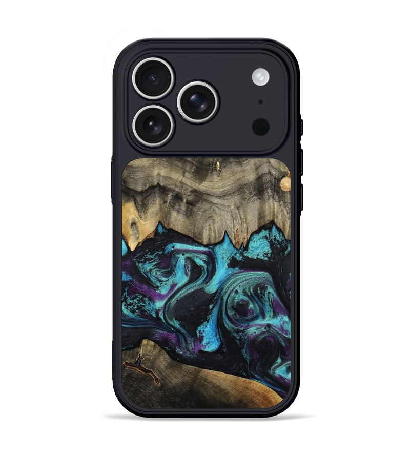 iPhone 17 Pro Wood Phone Case - Deena (Purple, 801454)