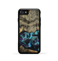 iPhone SE Wood Phone Case - Deena (Purple, 801454)