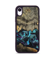 iPhone Xr Wood Phone Case - Deena (Purple, 801454)