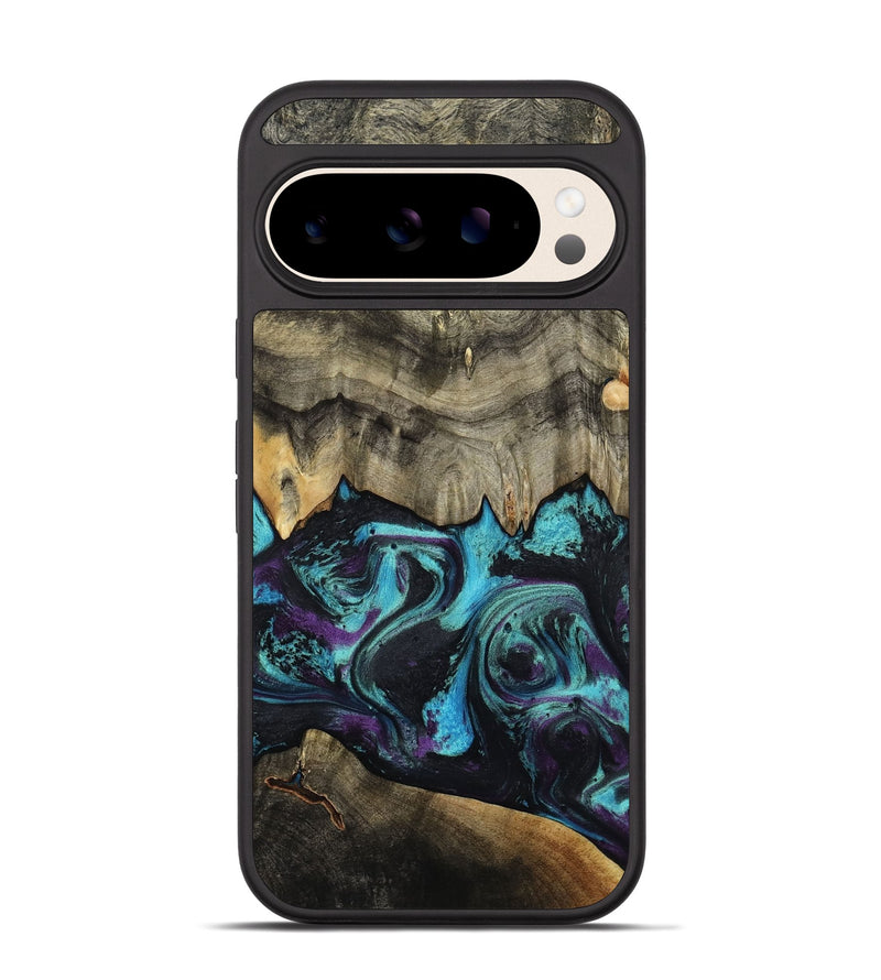 Pixel 10 Wood Phone Case - Deena (Purple, 801454)