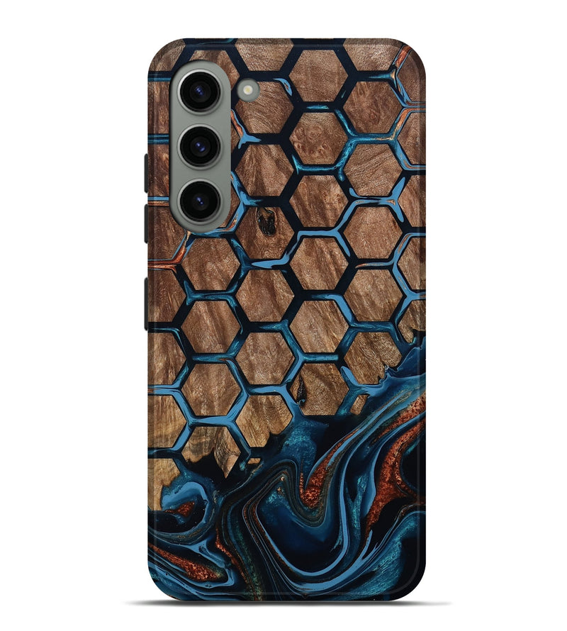 Galaxy S23 Plus Wood Live Edge Phone Case - Zina (Pattern, 801468)