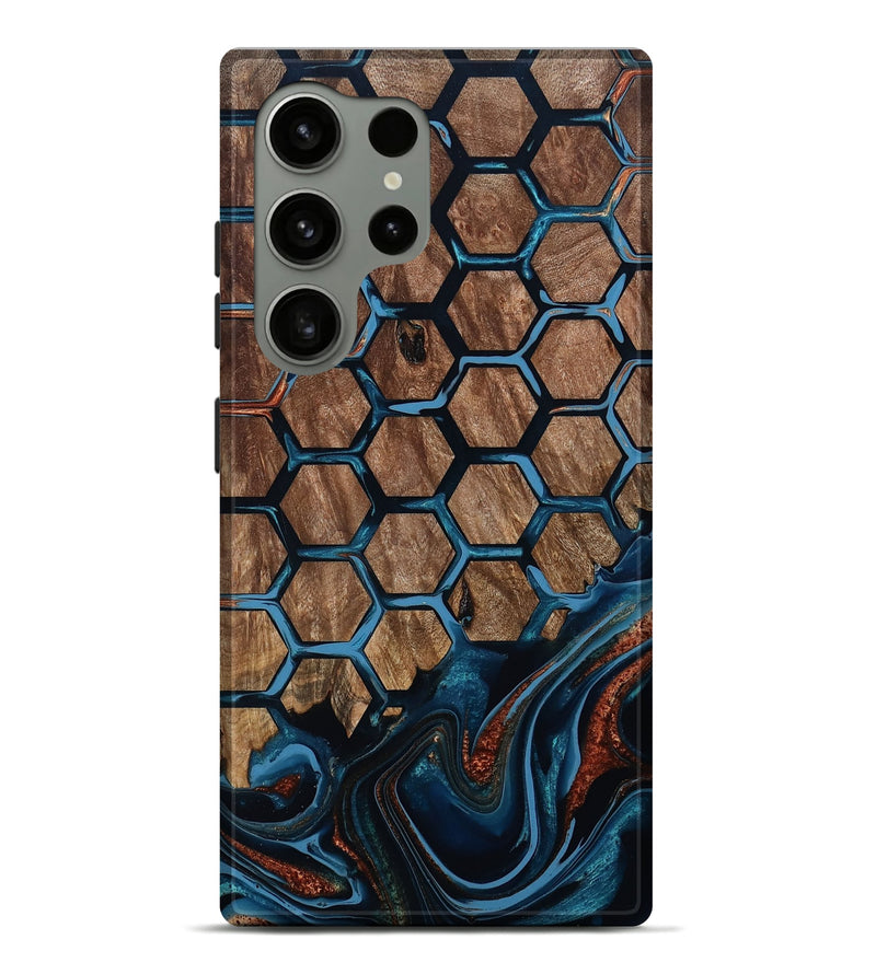 Galaxy S24 Ultra Wood Live Edge Phone Case - Zina (Pattern, 801468)