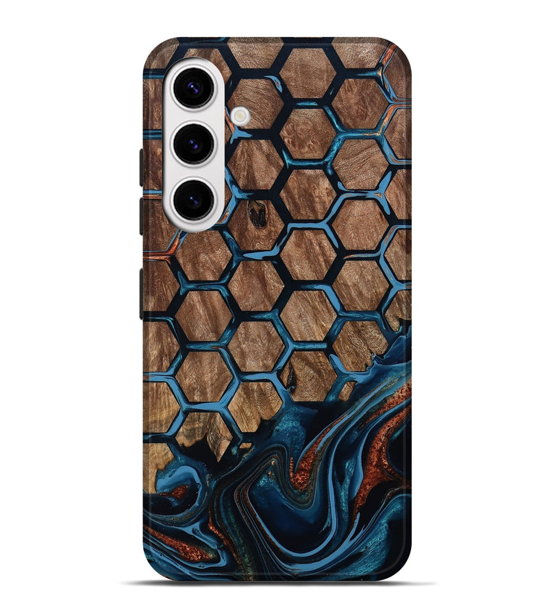 Galaxy S25 Plus Wood Live Edge Phone Case - Zina (Pattern, 801468)