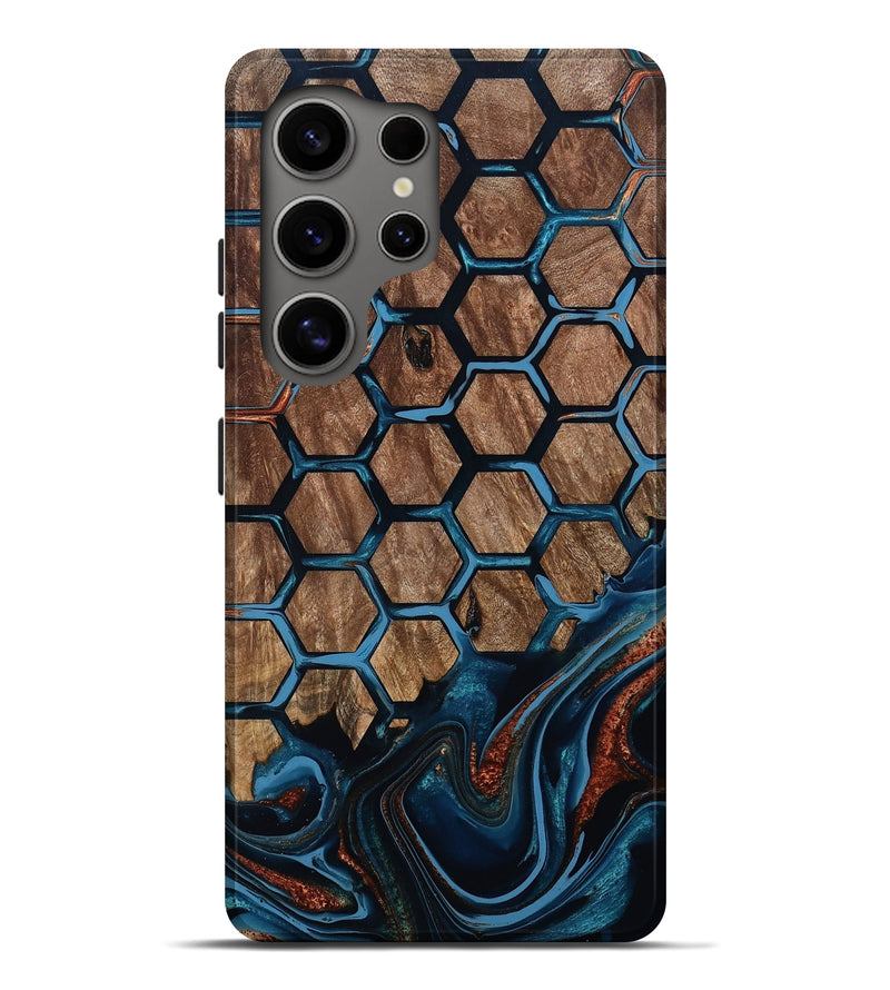 Galaxy S25 Ultra Wood Live Edge Phone Case - Zina (Pattern, 801468)