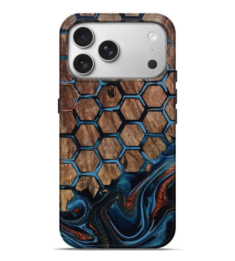 iPhone 17 Pro Max Wood Live Edge Phone Case - Zina (Pattern, 801468)