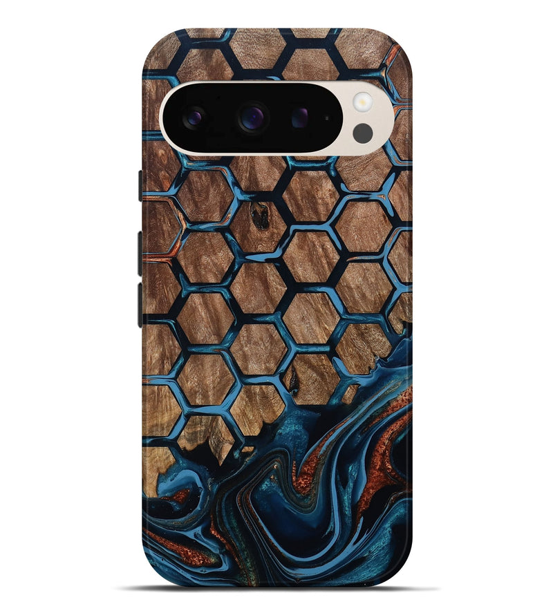 Pixel 9 Pro XL Wood Live Edge Phone Case - Zina (Pattern, 801468)
