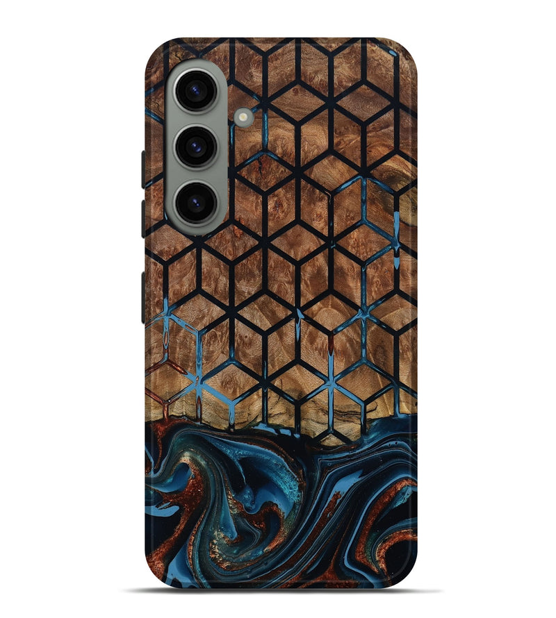 Galaxy S24 Plus Wood Live Edge Phone Case - Zelda (Pattern, 801471)
