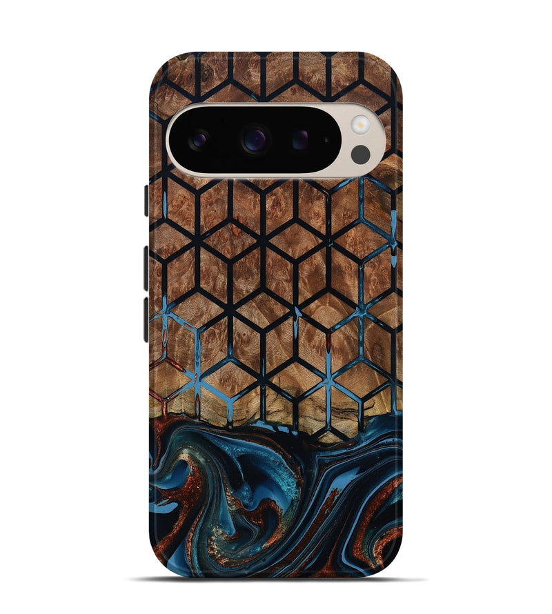 Pixel 9 Wood Live Edge Phone Case - Zelda (Pattern, 801471)