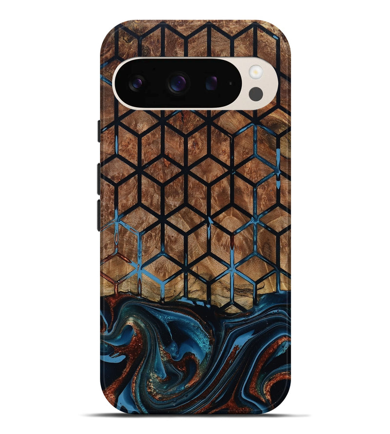 Pixel 9 Pro XL Wood Live Edge Phone Case - Zelda (Pattern, 801471)