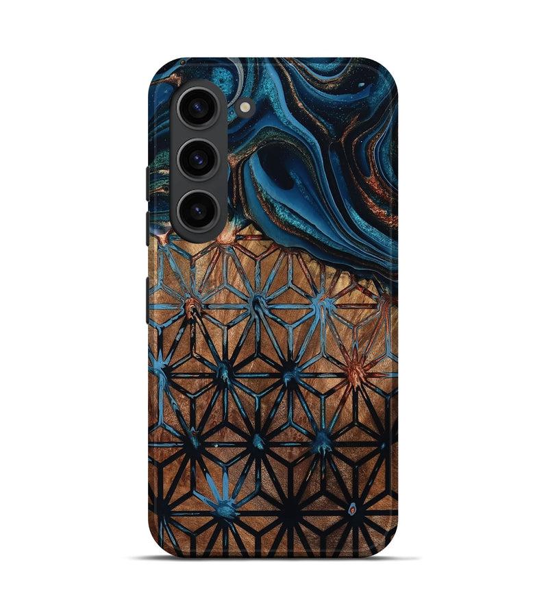 Galaxy S23 Wood Live Edge Phone Case - Benicio (Pattern, 801472)