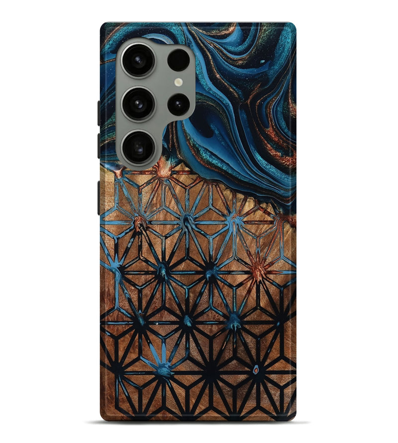 Galaxy S24 Ultra Wood Live Edge Phone Case - Benicio (Pattern, 801472)