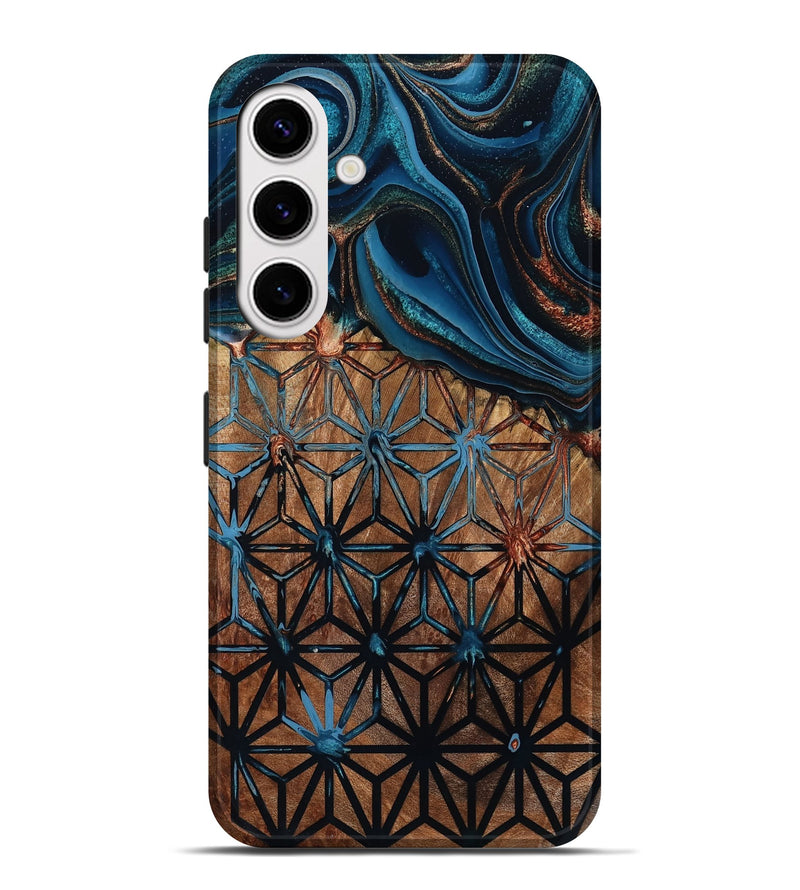 Galaxy S25 Plus Wood Live Edge Phone Case - Benicio (Pattern, 801472)