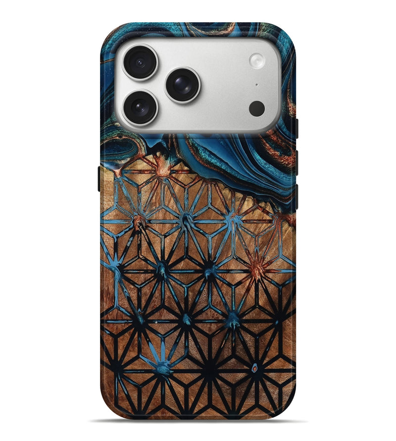 iPhone 17 Pro Max Wood Live Edge Phone Case - Benicio (Pattern, 801472)