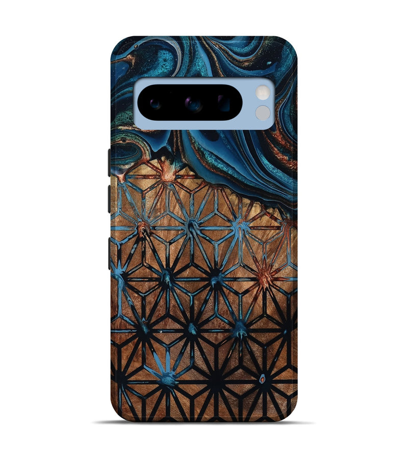Pixel 8 Pro Wood Live Edge Phone Case - Benicio (Pattern, 801472)