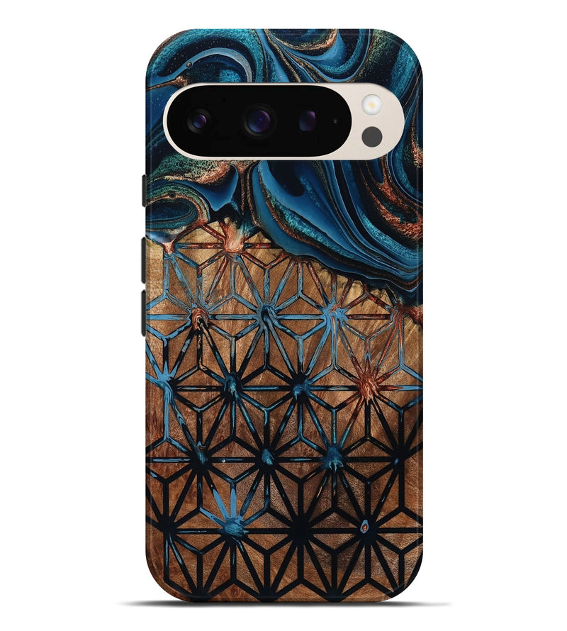 Pixel 9 Pro XL Wood Live Edge Phone Case - Benicio (Pattern, 801472)