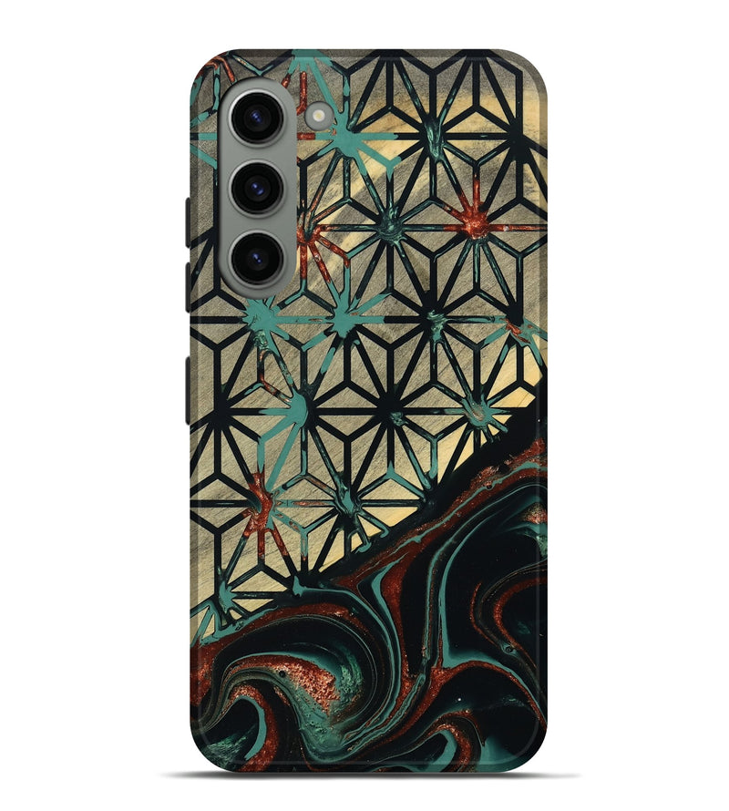 Galaxy S23 Plus Wood Live Edge Phone Case - Eunice (Pattern, 801480)