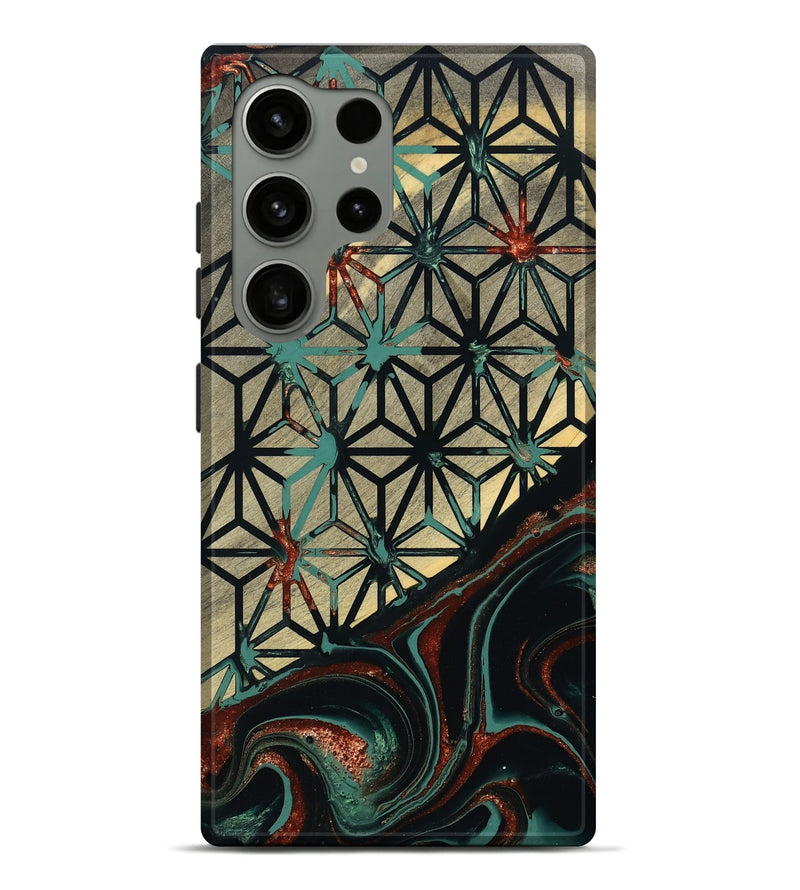 Galaxy S24 Ultra Wood Live Edge Phone Case - Eunice (Pattern, 801480)