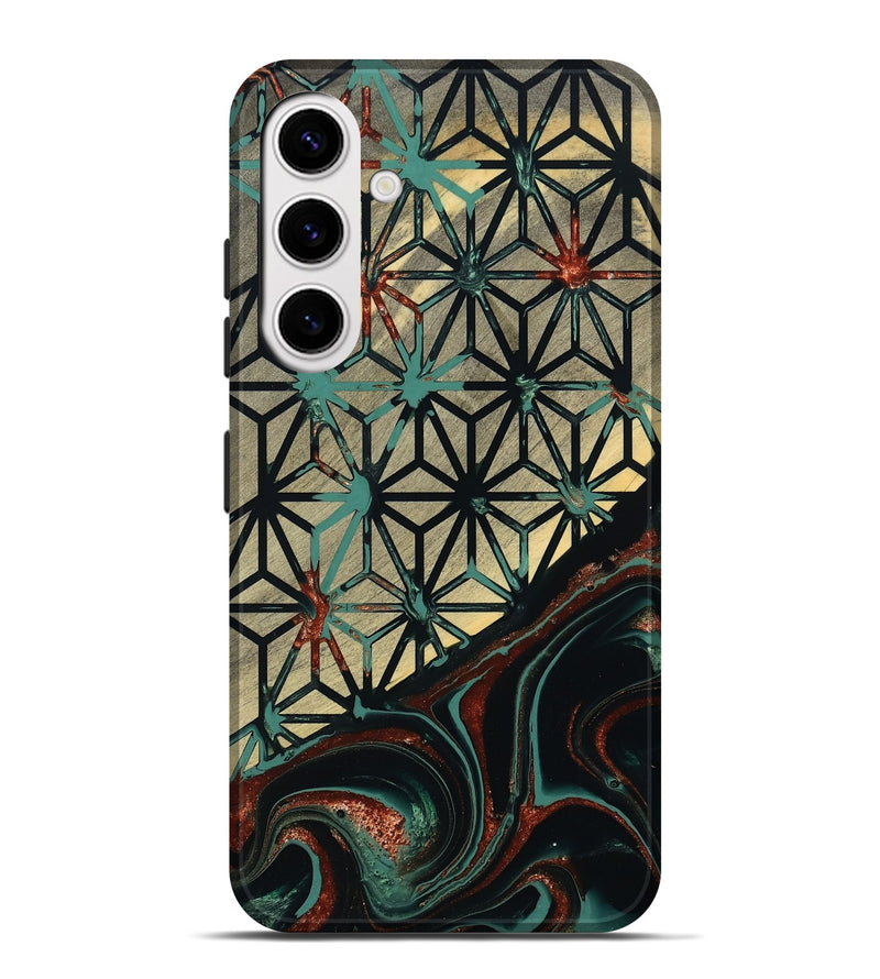 Galaxy S25 Plus Wood Live Edge Phone Case - Eunice (Pattern, 801480)