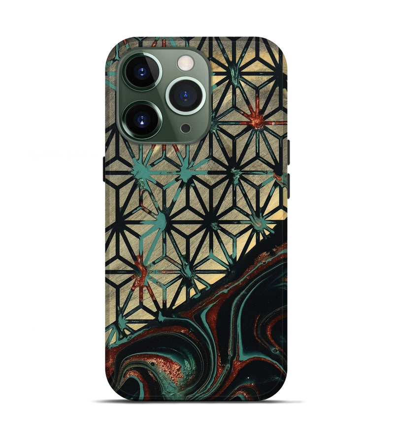 iPhone 13 Pro Wood Live Edge Phone Case - Eunice (Pattern, 801480)