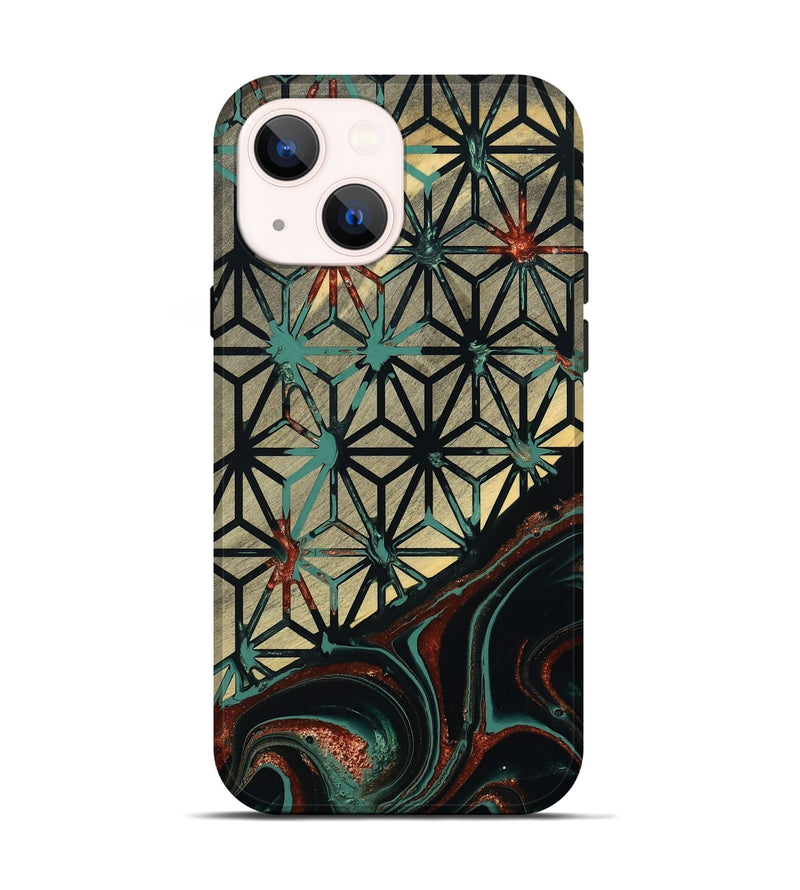 iPhone 14 Wood Live Edge Phone Case - Eunice (Pattern, 801480)