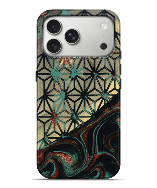 iPhone 17 Pro Max Wood Live Edge Phone Case - Eunice (Pattern, 801480)