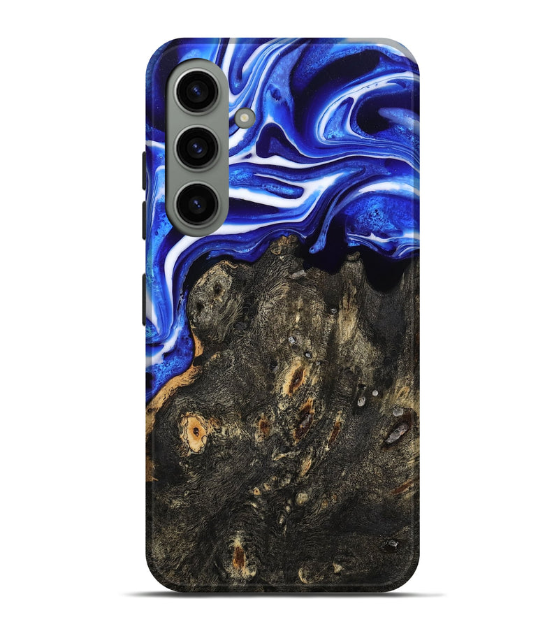 Galaxy S24 Plus Wood Live Edge Phone Case - Kadin (Blue, 801488)