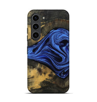 Galaxy S23 Wood Live Edge Phone Case - Saige (Blue, 801496)