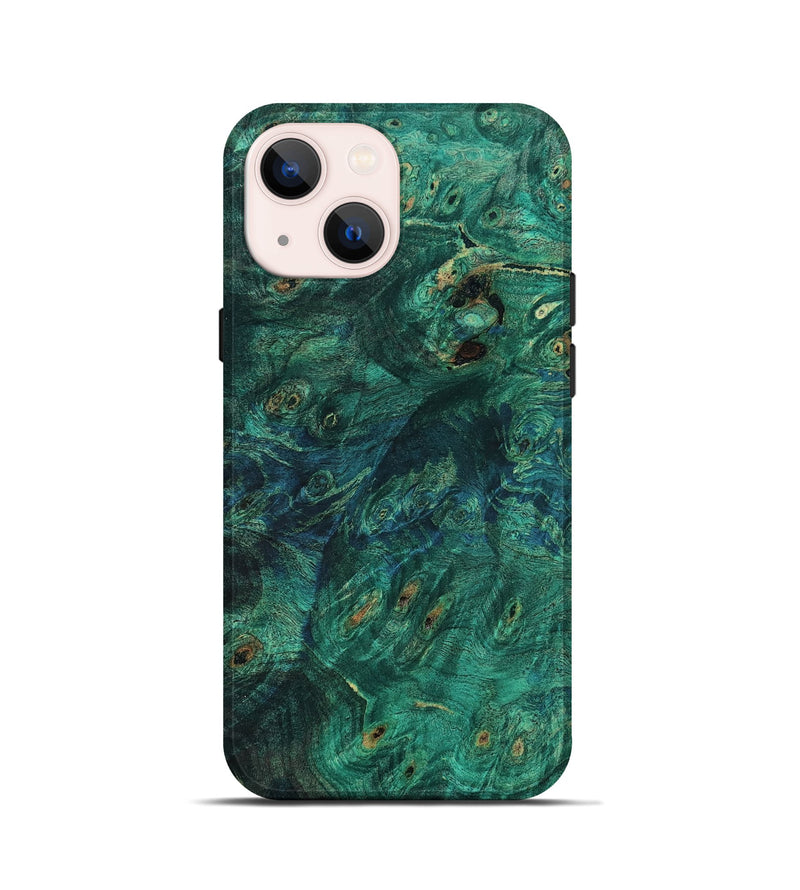 iPhone 13 mini Wood Live Edge Phone Case - Jaiden (Double Dyed, 801497)