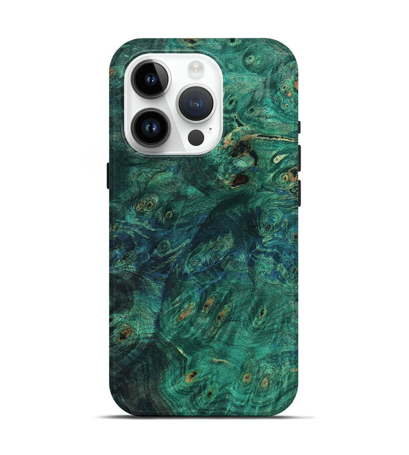iPhone 15 Pro Wood Live Edge Phone Case - Jaiden (Double Dyed, 801497)