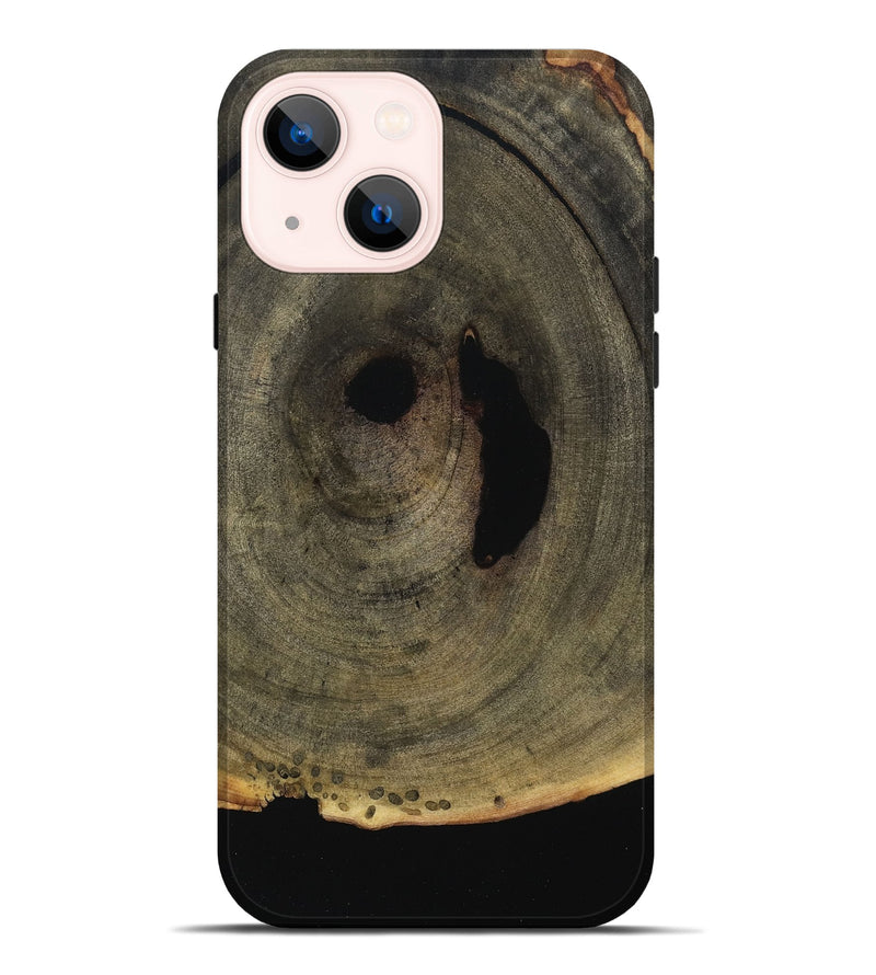 iPhone 14 Plus Wood Live Edge Phone Case - Buffy (Wood Burl, 801498)
