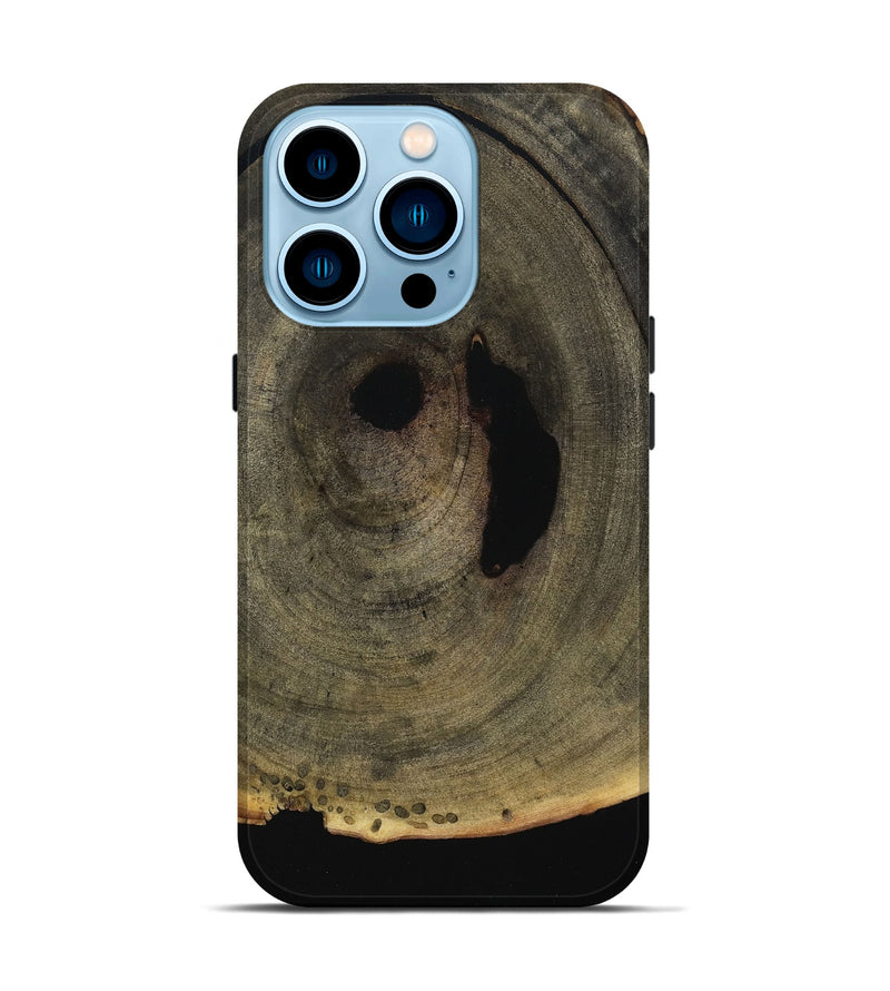 iPhone 14 Pro Wood Live Edge Phone Case - Buffy (Wood Burl, 801498)