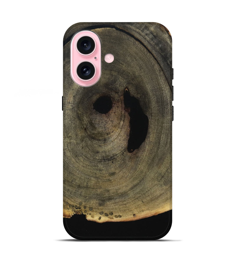 iPhone 17 Wood Live Edge Phone Case - Buffy (Wood Burl, 801498)