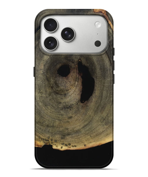 iPhone 17 Pro Max Wood Live Edge Phone Case - Buffy (Wood Burl, 801498)