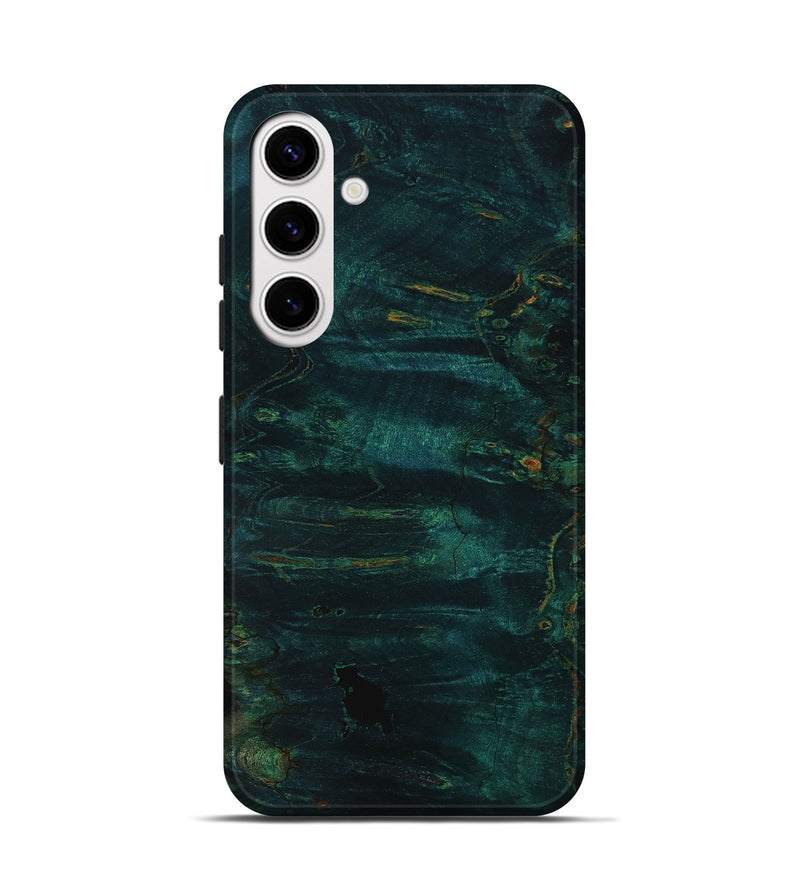 Galaxy S25 Wood Live Edge Phone Case - Ramona (Wood Burl, 801499)