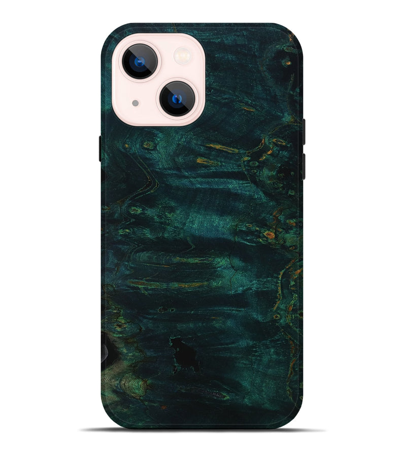 iPhone 14 Plus Wood Live Edge Phone Case - Ramona (Wood Burl, 801499)