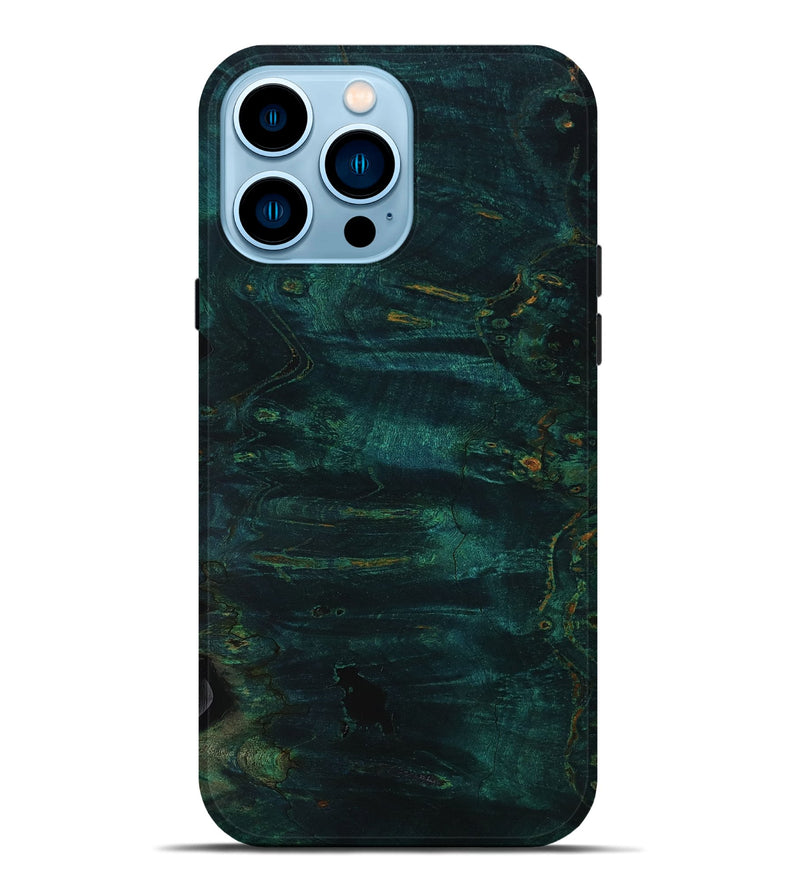 iPhone 14 Pro Max Wood Live Edge Phone Case - Ramona (Wood Burl, 801499)