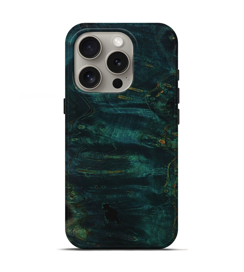 iPhone 16 Pro Wood Live Edge Phone Case - Ramona (Wood Burl, 801499)