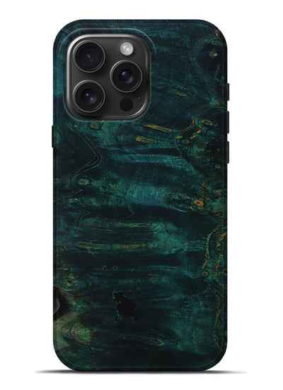 iPhone 16 Pro Max Wood Live Edge Phone Case - Ramona (Wood Burl, 801499)