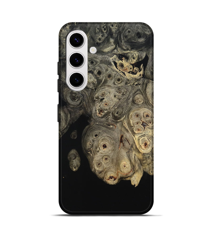 Galaxy S25 Wood Live Edge Phone Case - Julien (Wood Burl, 801500)