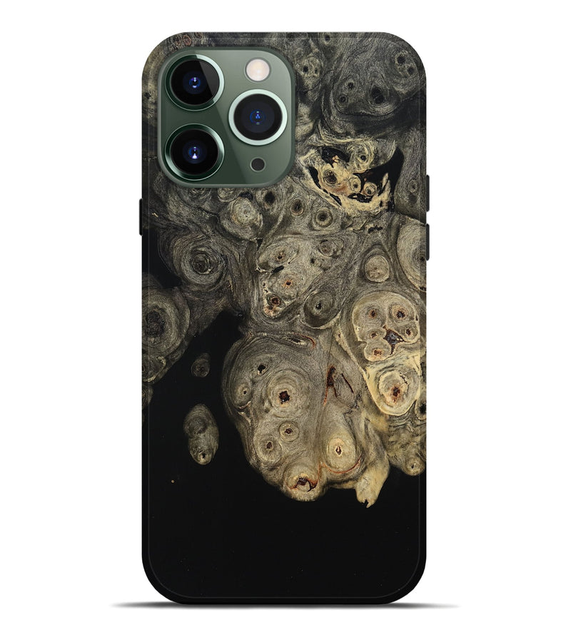 iPhone 13 Pro Max Wood Live Edge Phone Case - Julien (Wood Burl, 801500)