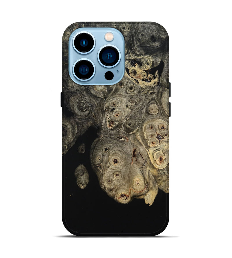 iPhone 14 Pro Wood Live Edge Phone Case - Julien (Wood Burl, 801500)